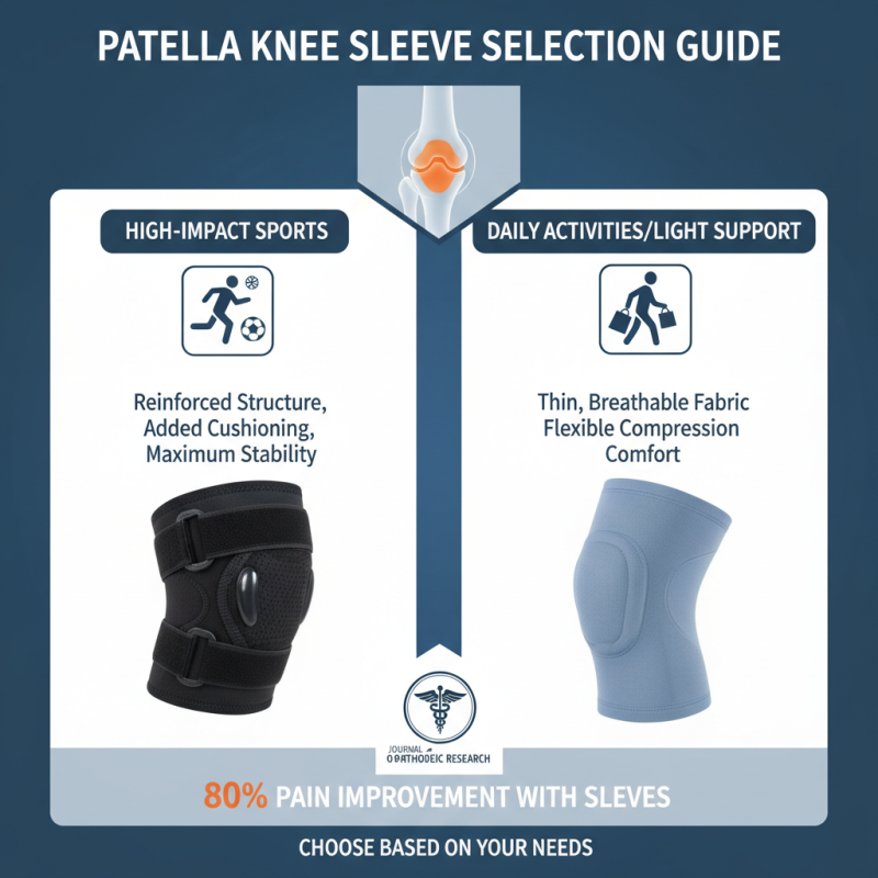 Why You Should Use a Patella Knee Sleeve for Pain Relief and Support