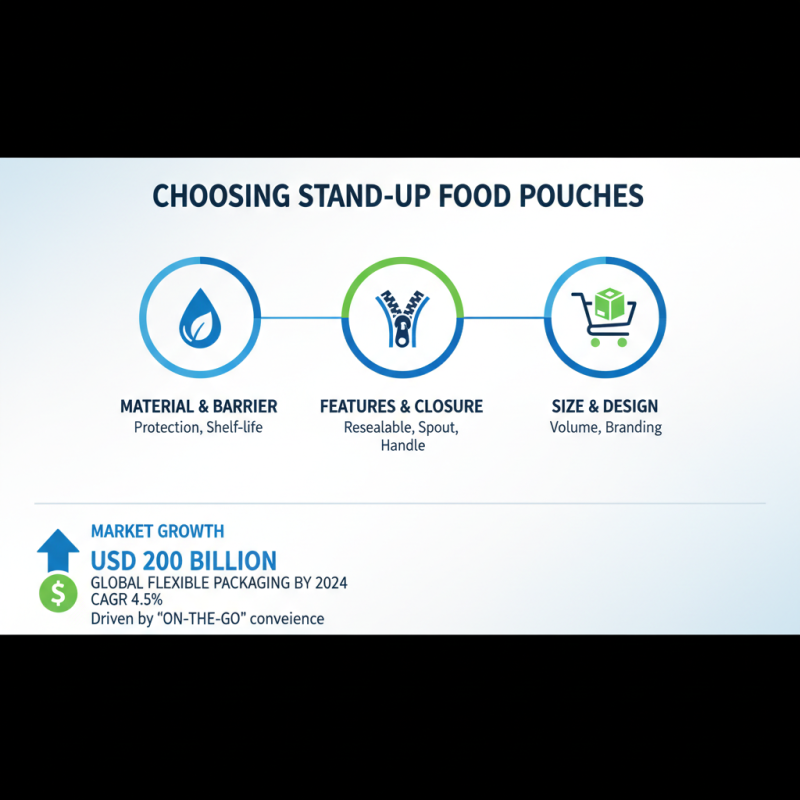 How to Choose and Use Stand Up Food Pouches for Your Meals and Snacks