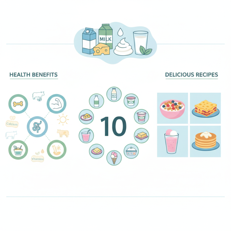 Top 10 Dairy Milk Products for Health Benefits and Delicious Recipes
