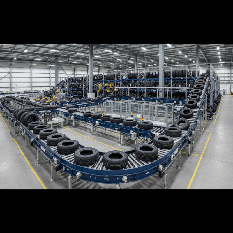 Top Tire Conveyor and Storage Line Solutions for Efficient Warehouse Management