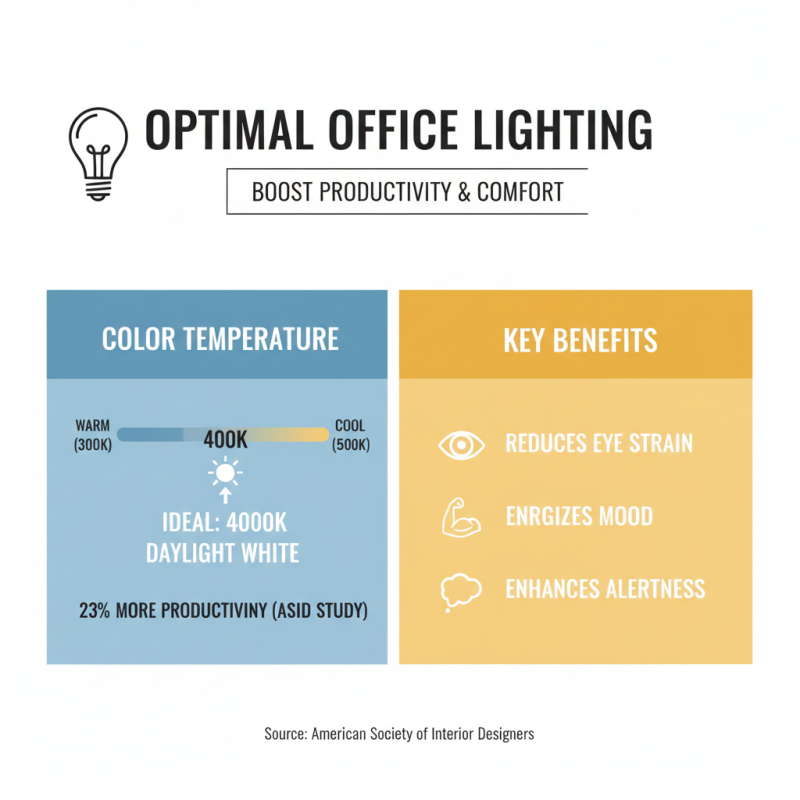 How to Choose the Best Office Lighting for Maximum Productivity and Comfort