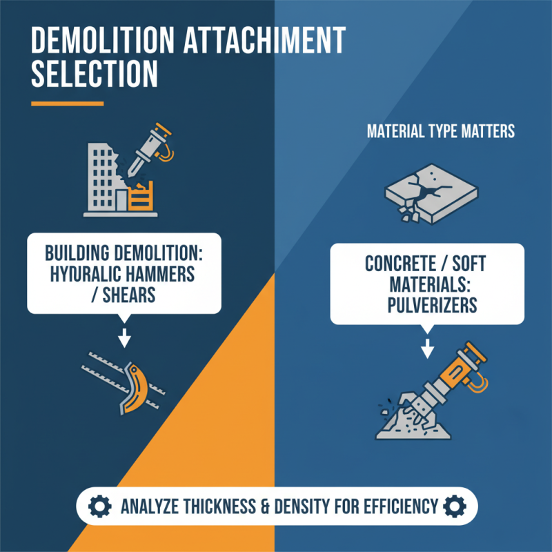 How to Choose the Right Demolition Attachments for Your Heavy Equipment