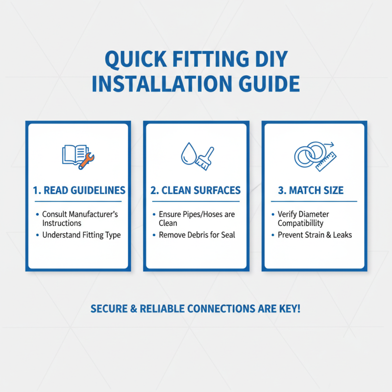 How to Choose Quick and Easy Fittings for Your DIY Projects