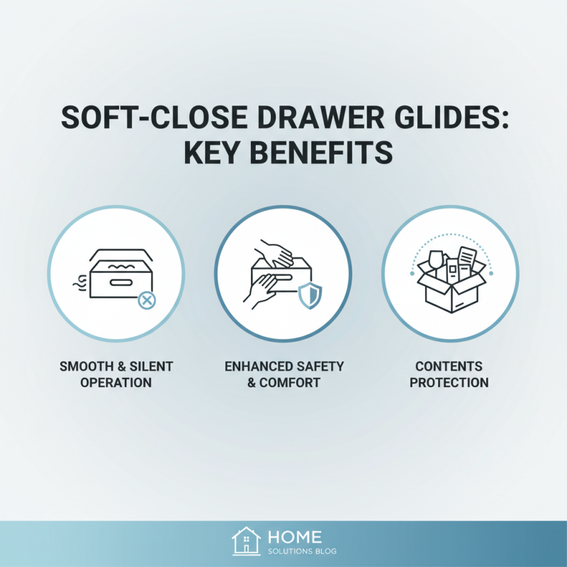 Top 10 Drawer Glides with Soft Close Mechanisms for Effortless Functionality