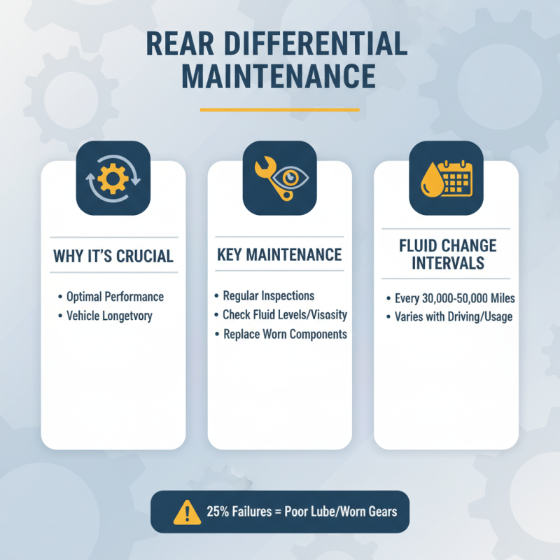 How to Diagnose and Fix Rear End Differential Issues in Your Vehicle