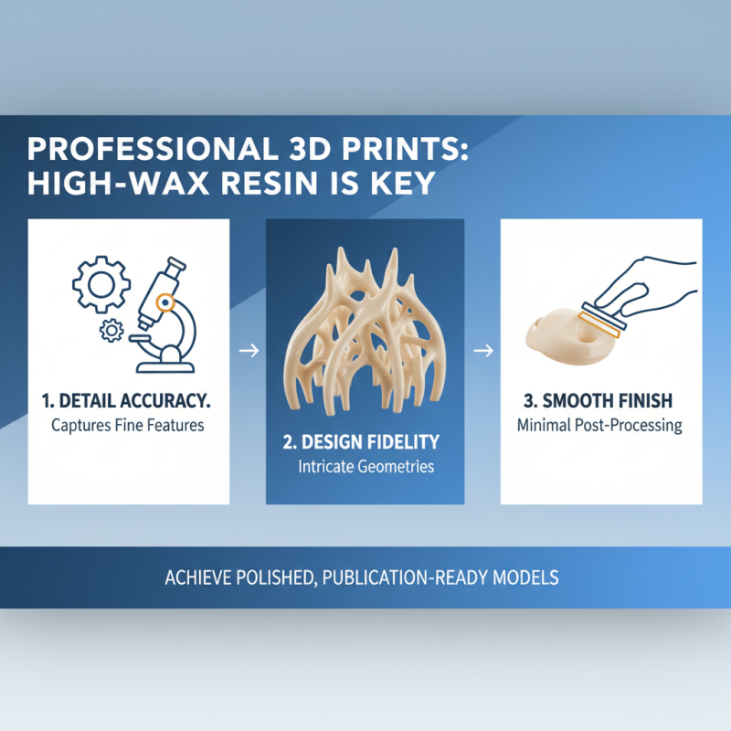 Best High Wax Resin for 3D Printers to Achieve Professional Quality Prints