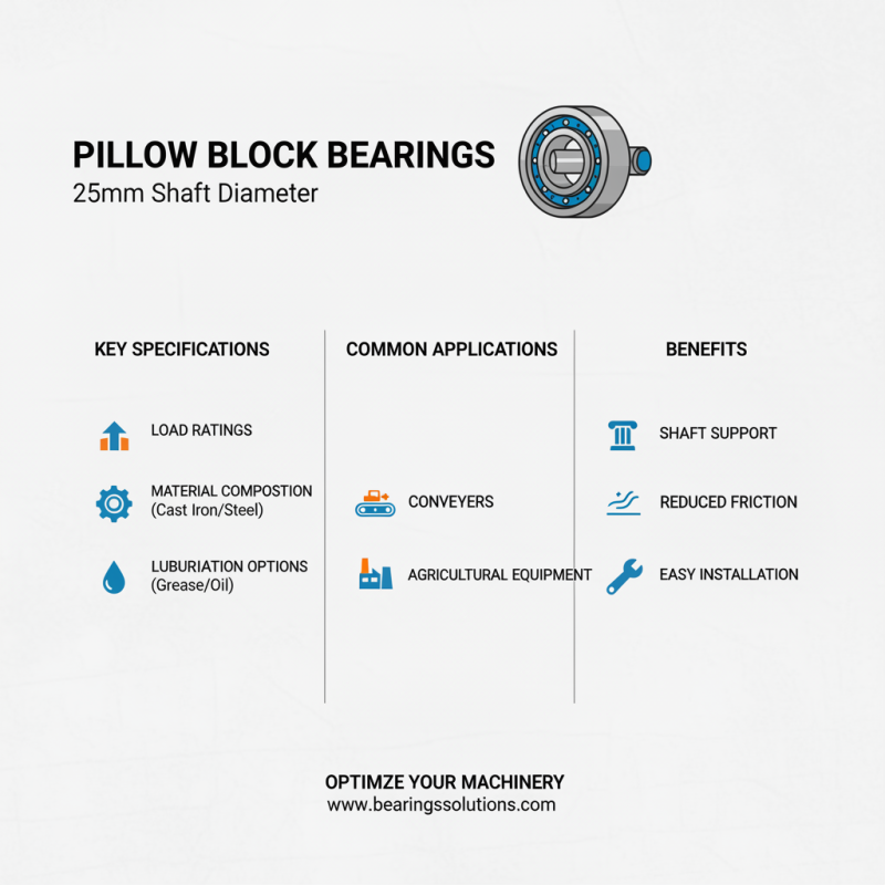 How to Choose the Right 25mm Pillow Block Bearing for Your Projects