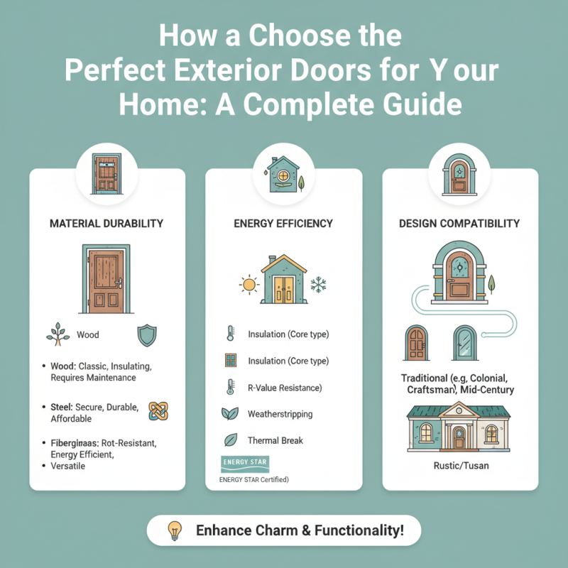 How to Choose the Perfect Exterior Doors for Your Home: A Complete Guide