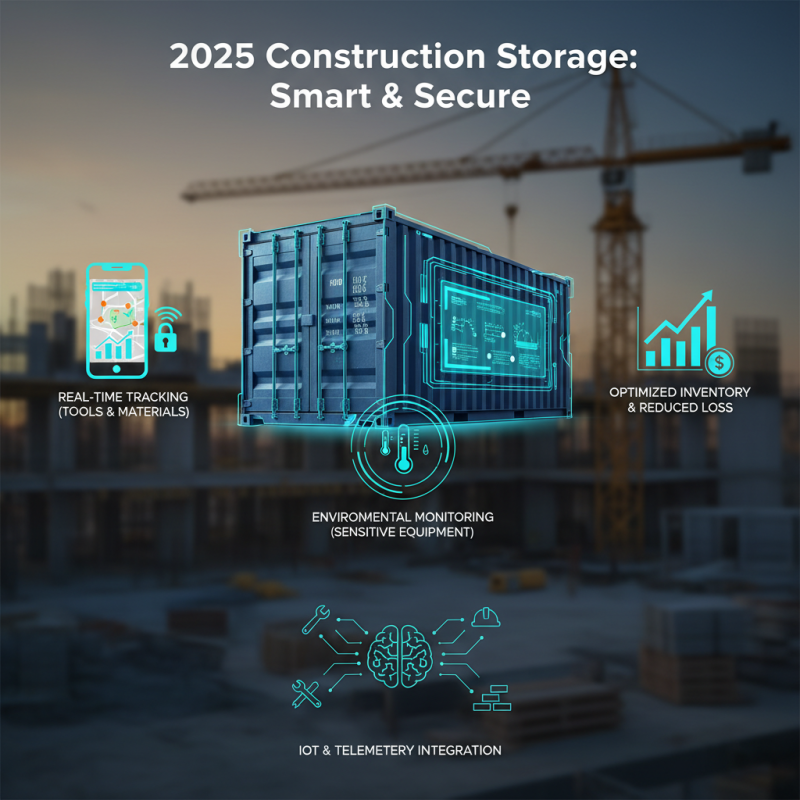 Top Job Site Storage Containers for Efficient Construction Management in 2025