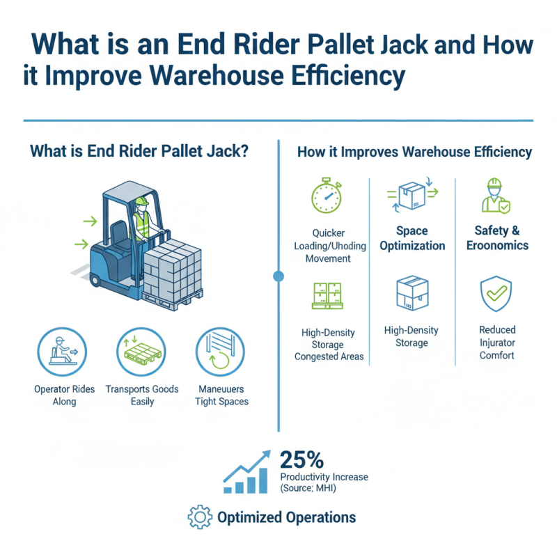 What is an End Rider Pallet Jack and How Does it Improve Warehouse Efficiency
