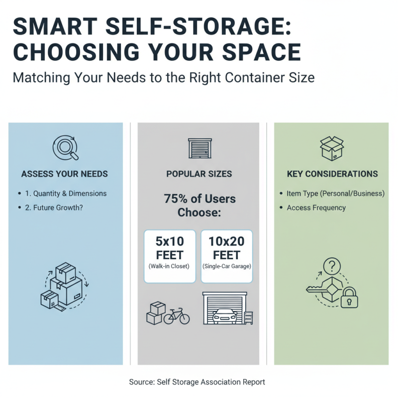 How to Choose the Best Container Self Storage for Your Needs