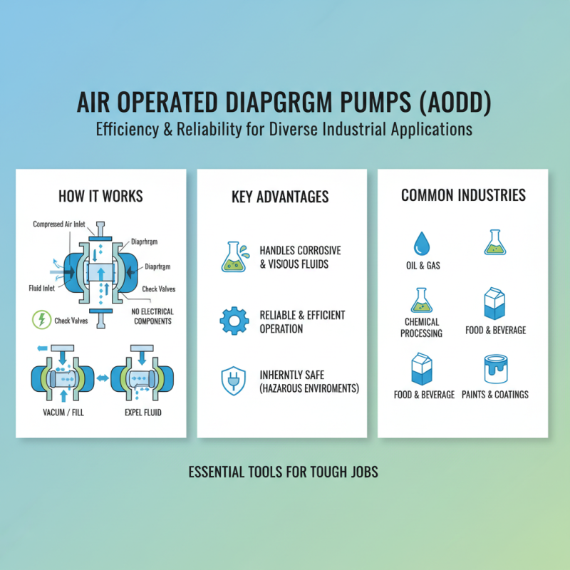 What is an Air Operated Diaphragm Pump and How Does It Work?