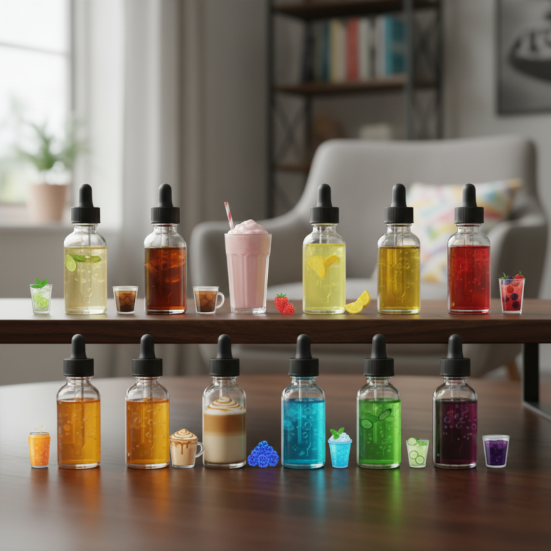 Top 10 Most Popular Drink Flavor E Juices for Vaping Enthusiasts