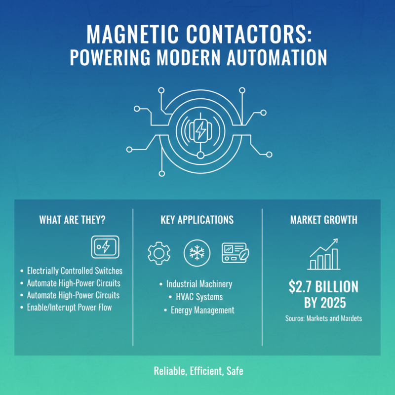 The Best 10 Magnetic Contactors for Reliable Electrical Control