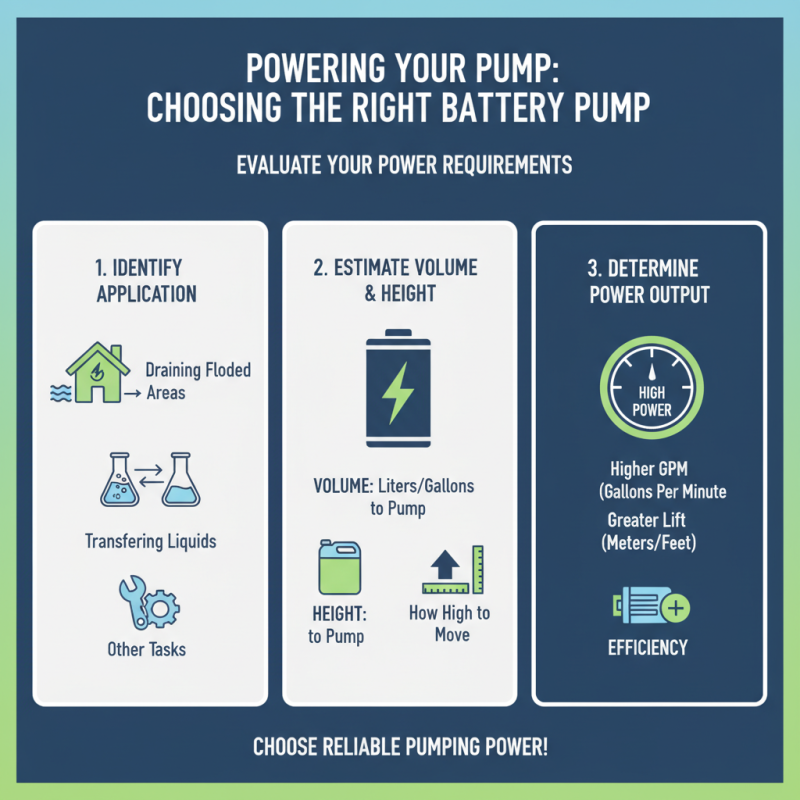 How to Choose the Right Battery Pump for Your Needs in 2025