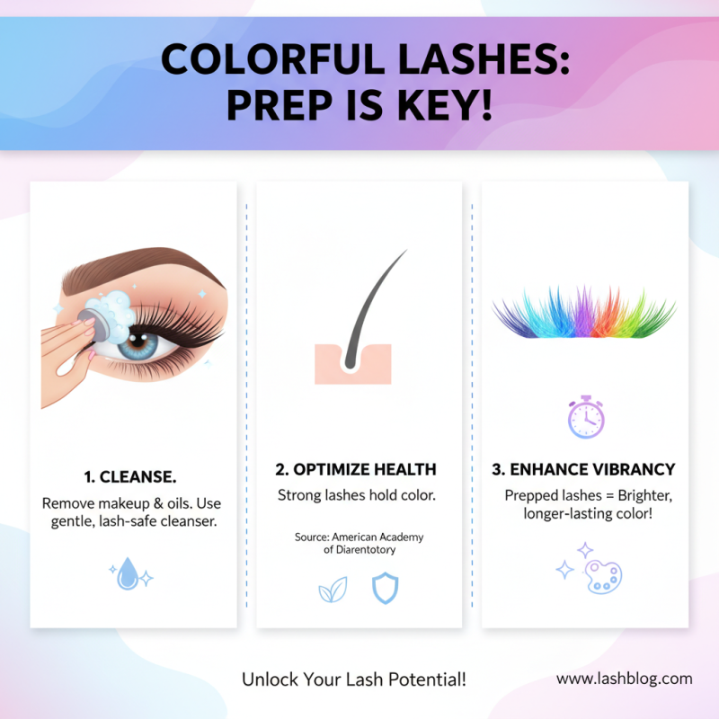 How to Achieve Stunning Colorful Lashes: Tips and Techniques for Beginners