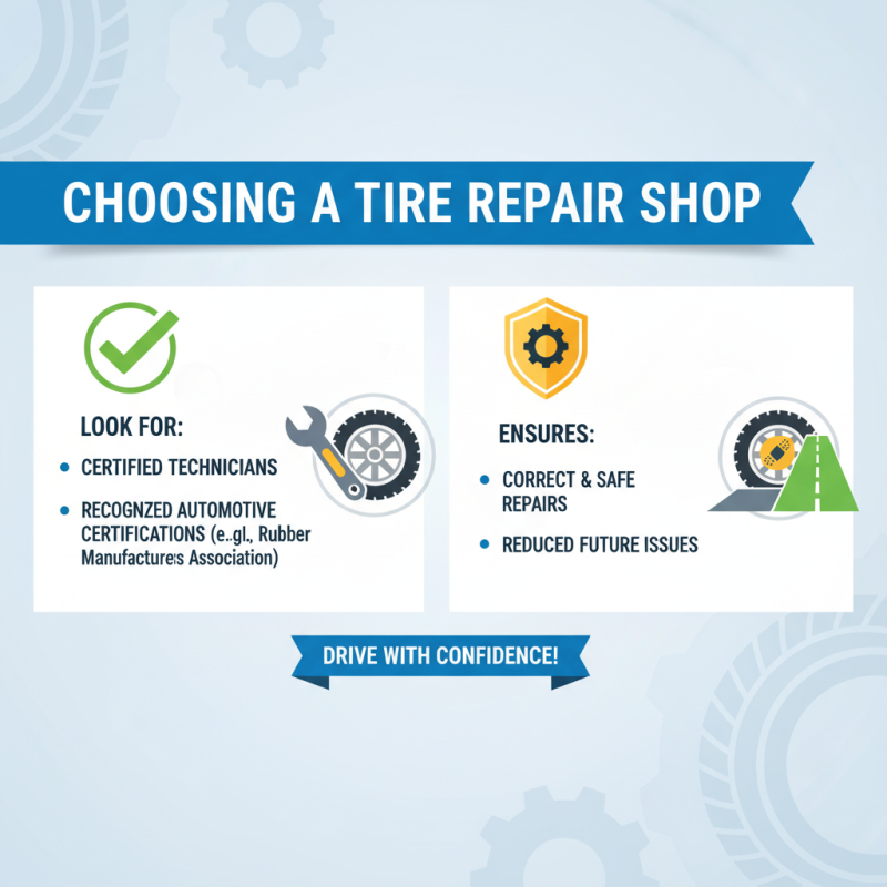 How to Choose the Best Tire Repair Shop for Your Vehicle Needs