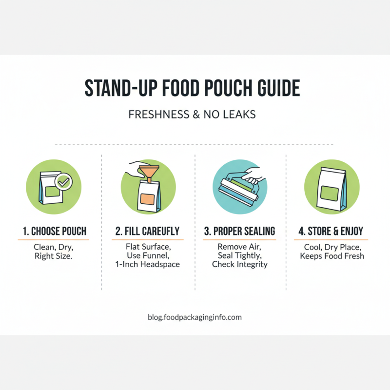How to Choose and Use Stand Up Food Pouches for Your Meals and Snacks