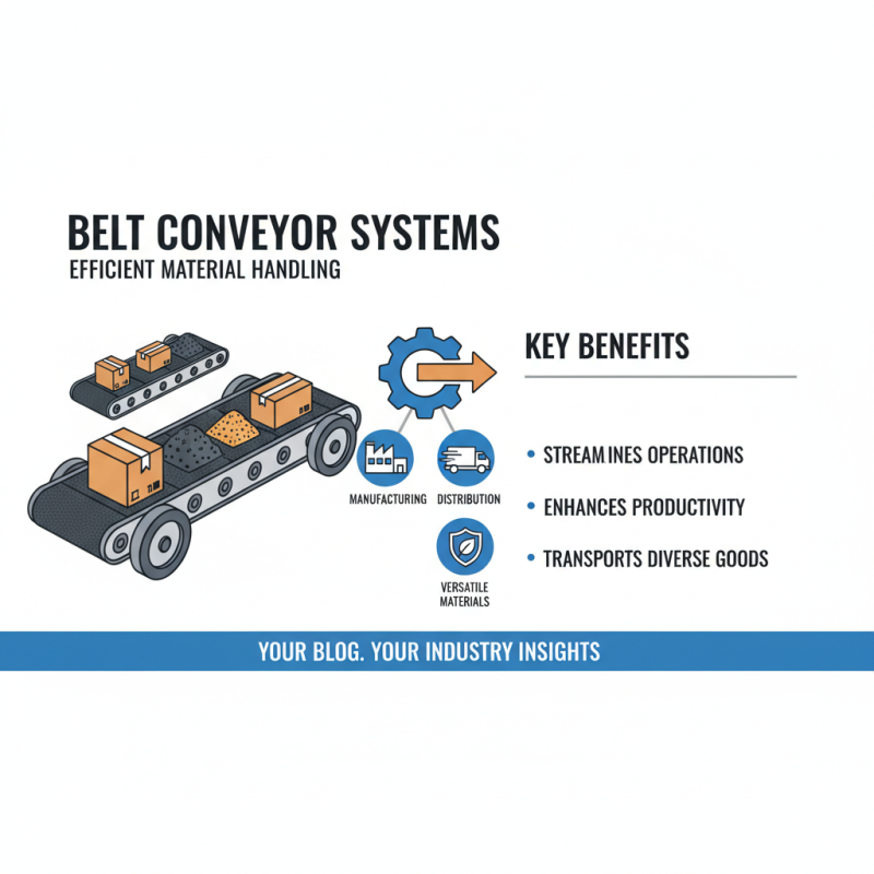 What is a Belt Conveyor and How Does it Work in Material Handling