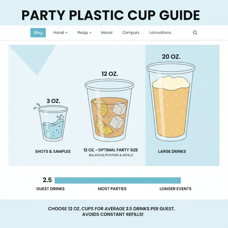 How to Choose the Best Plastic Cup for Your Next Event or Party