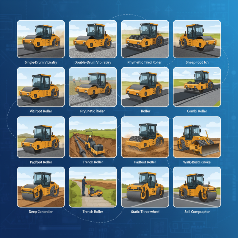 Top 10 Heavy Equipment Roller Models for Optimal Performance and Efficiency