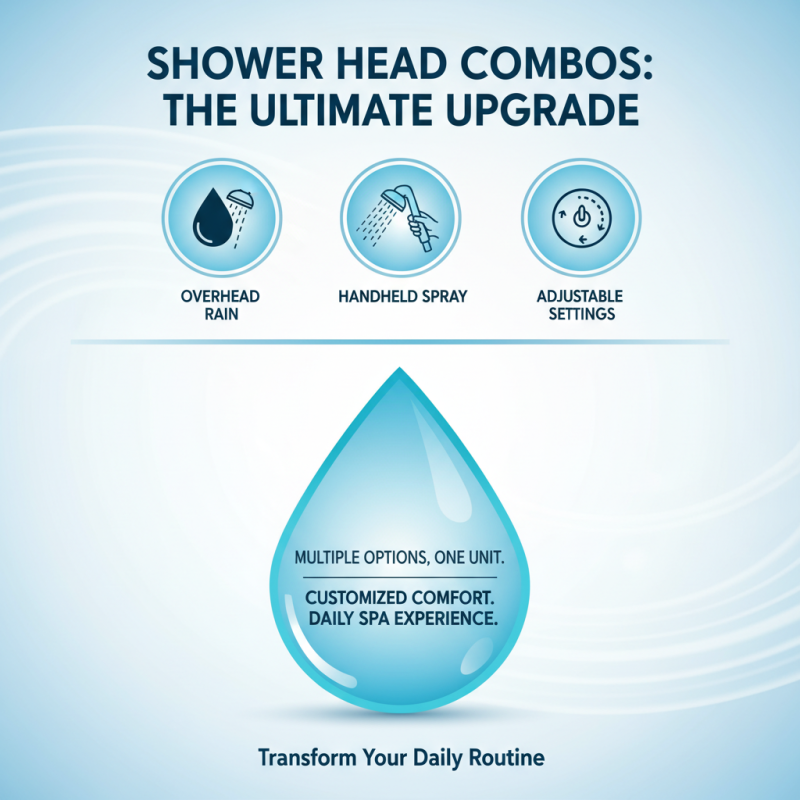 Best Shower Head Combo Options for Ultimate Shower Experience