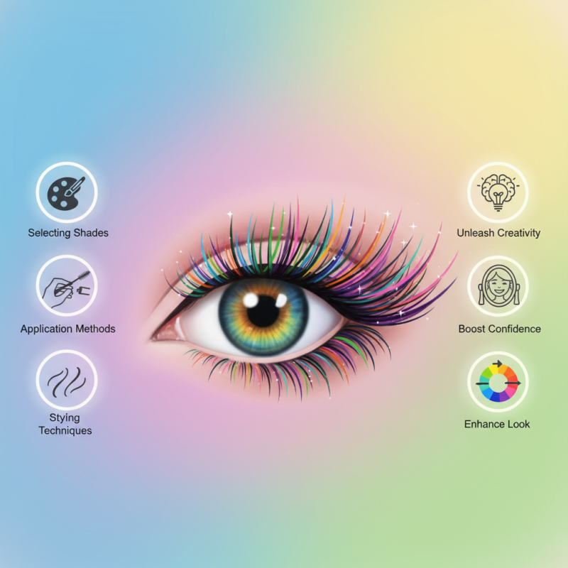 How to Achieve Stunning Colorful Lashes: Tips and Techniques for Beginners