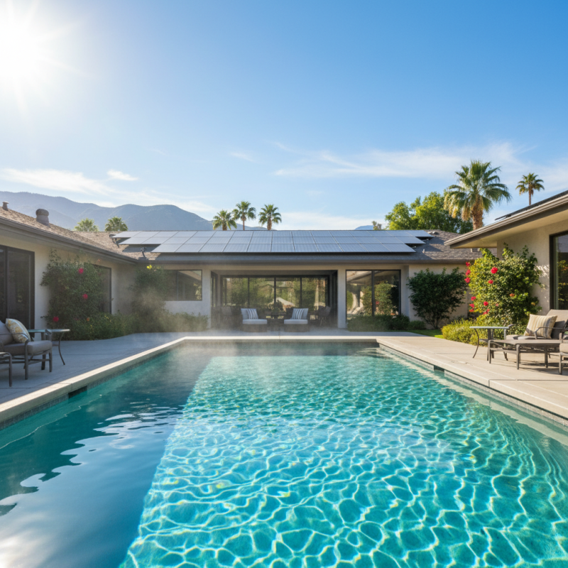 What is the Best Solution for Heating Your Pool with Solar Pool Panels