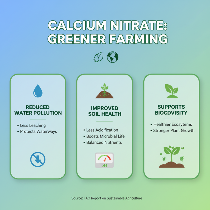 Top 5 Benefits of Using Calcium Nitrate as Fertilizer for Healthy Plants