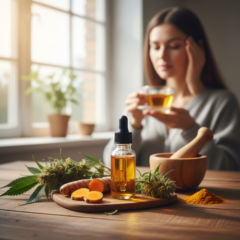 How to Use Turmeric CBD Oil for Natural Pain Relief and Wellness Benefits