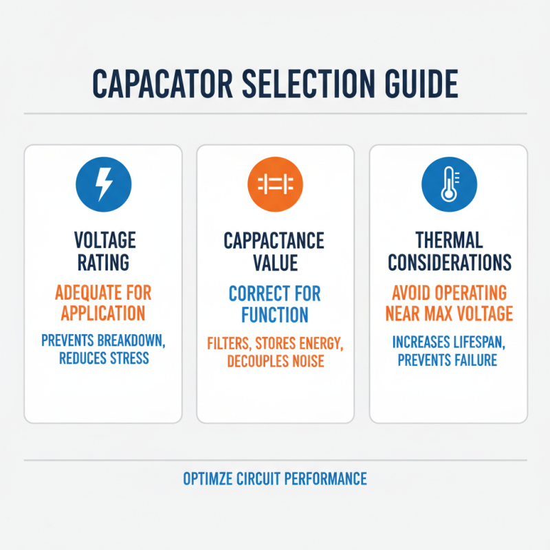 Essential Tips for Choosing the Right Electronic Capacitors for Your Projects