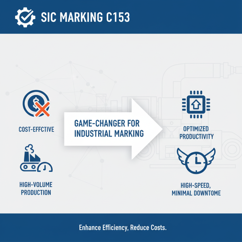 Top 10 Benefits of SIC Marking C153 for Industrial Applications