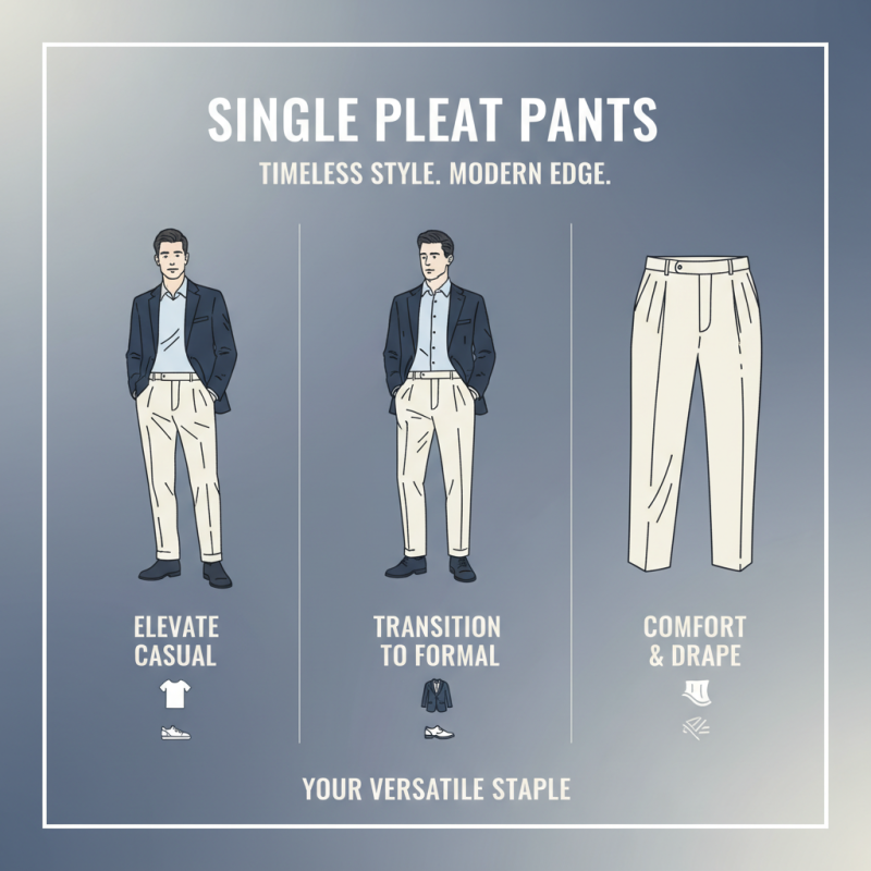 Top 10 Single Pleat Pants Styles You Need to Try This Season