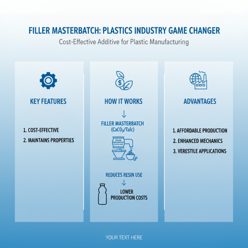 Why Choose Filler Masterbatch for Your Plastic Manufacturing Needs?