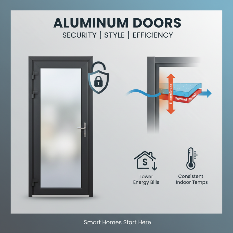Why Choose Aluminium Front Doors for Your Home Security and Style