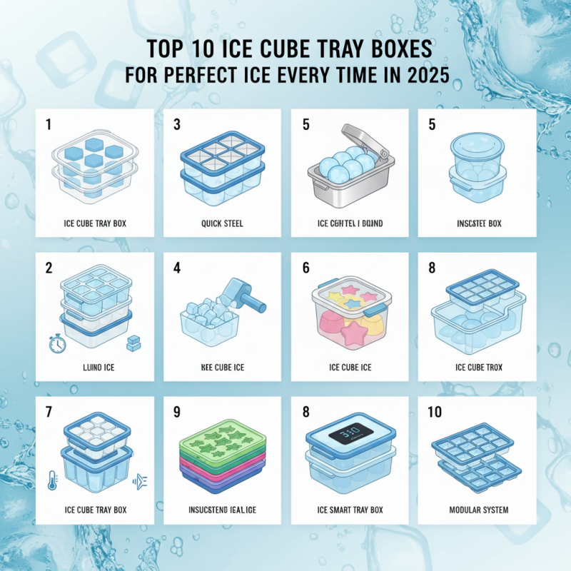 Top 10 Ice Cube Tray Boxes for Perfect Ice Every Time in 2025
