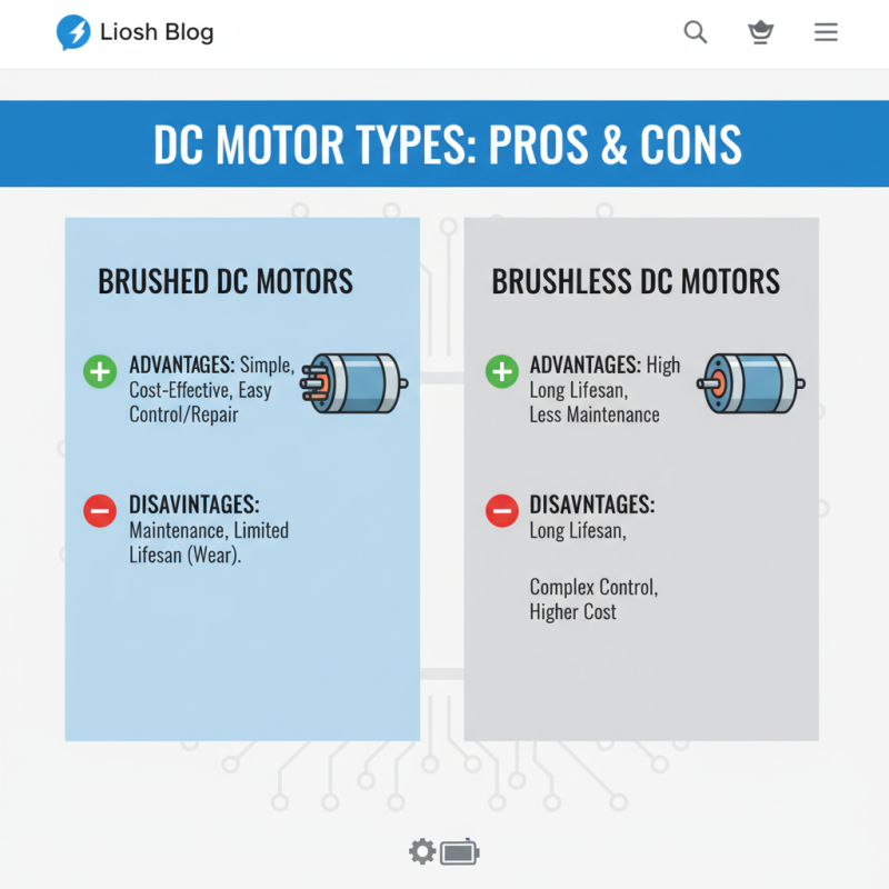 Top 10 Common Types of DC Motors and Their Applications Explained