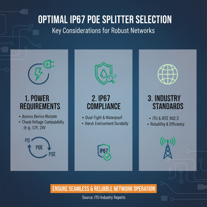 2025 How to Choose the Best IP67 Poe Splitter for Your Networking Needs