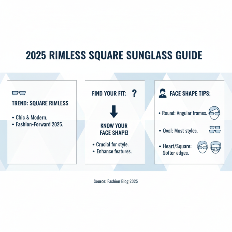 2025 Top Square Rimless Sunglasses: The Ultimate Trend for Stylish Vision