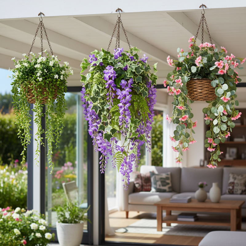 Best Artificial Plants for Hanging Baskets to Brighten Your Home Decor