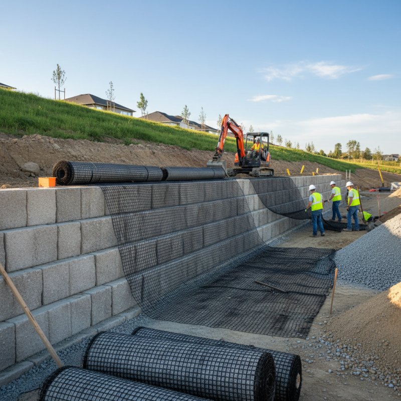 Top 10 Benefits of Using Geogrid Fabric in Retaining Walls