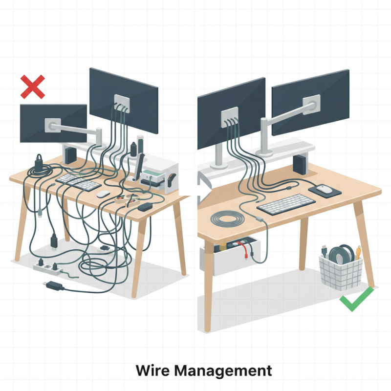 How to Effectively Organize Your Wires for a Tidy Workspace