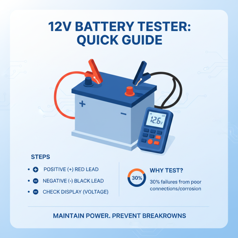 What is a 12V Battery Tester and How to Choose the Right One for Your Needs?