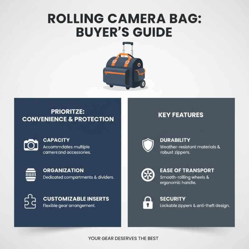 Top 10 Best Large Rolling Camera Bags for Photographers on the Go