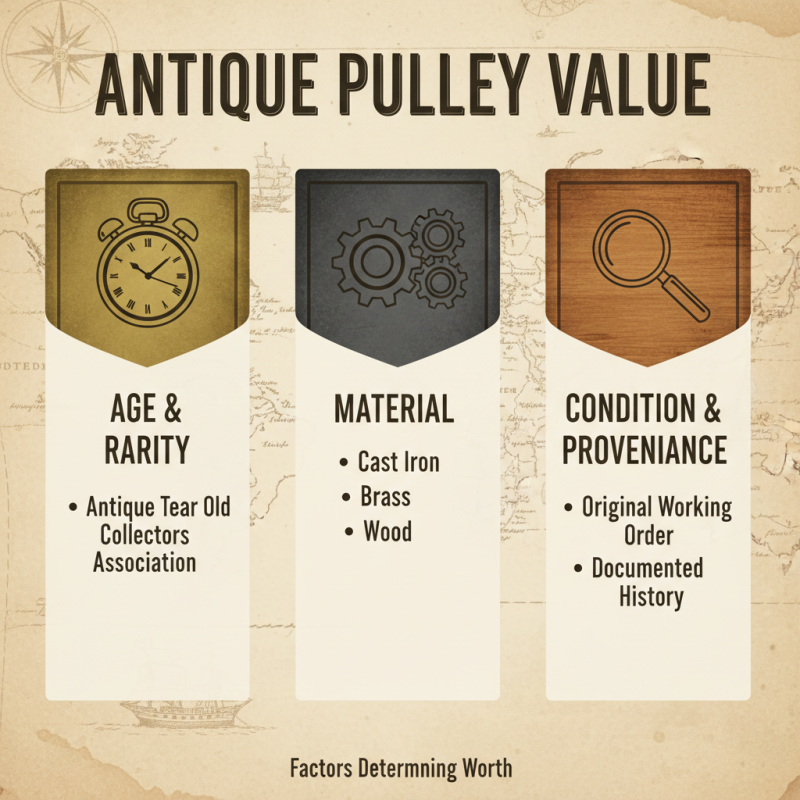 How to Identify Antique Pulley Value and History for Collectors
