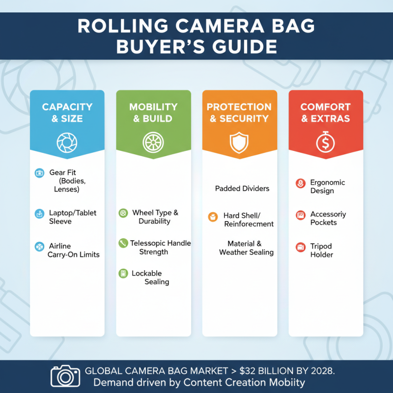 Top 10 Best Large Rolling Camera Bags for Photographers on the Go