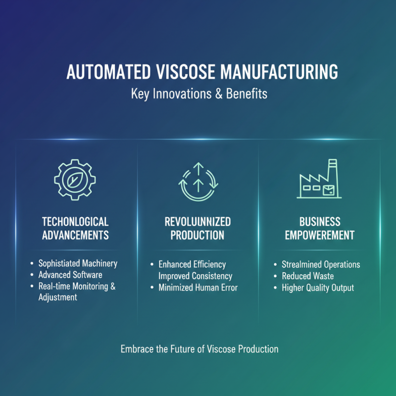 Why You Should Invest in Automatic Viscose Equipment for Your Business