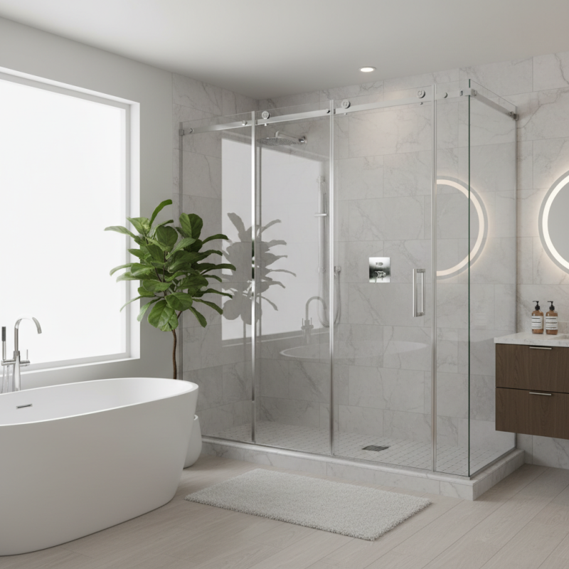 2025 Guide to Choosing Chrome Sliding Shower Doors for Your Bathroom Upgrade