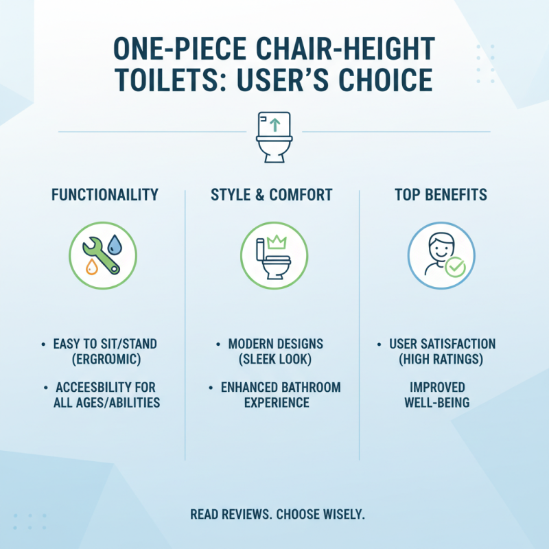 Best One Piece Chair Height Toilet Options for Ultimate Comfort and Style