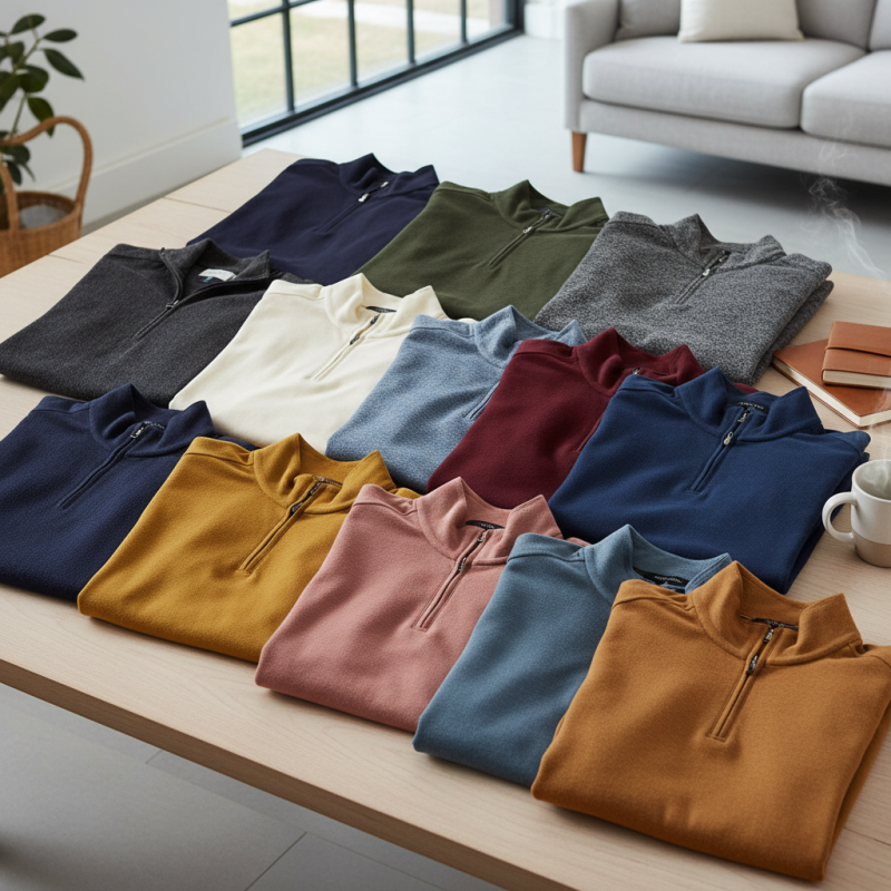 Top 10 Men's 1/4 Zips You Need for Style and Comfort This Season
